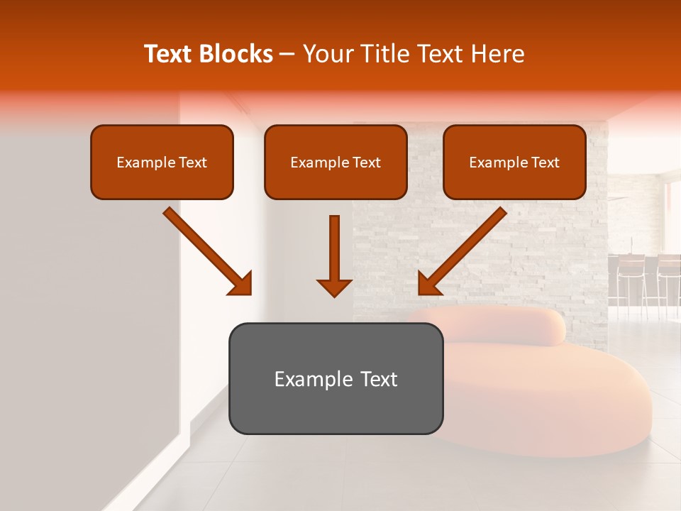Comfortable Passage Furnished PowerPoint Template