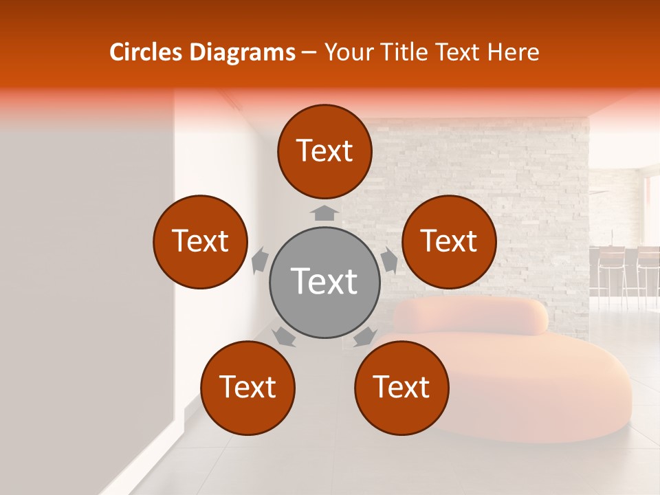 Comfortable Passage Furnished PowerPoint Template