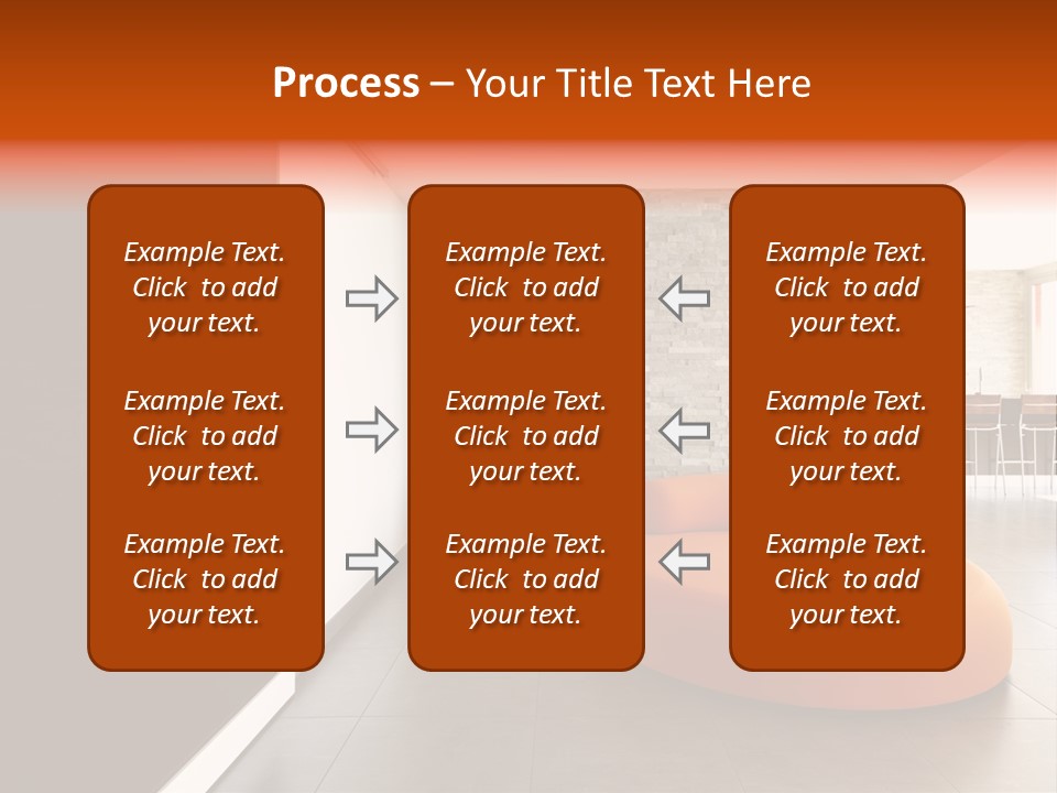 Comfortable Passage Furnished PowerPoint Template