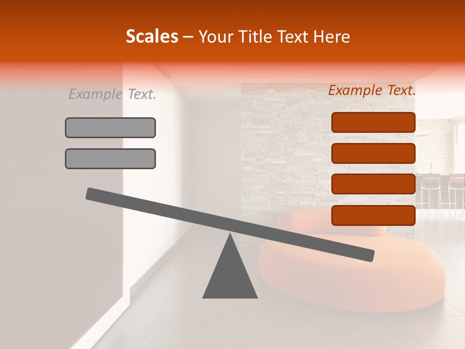 Comfortable Passage Furnished PowerPoint Template