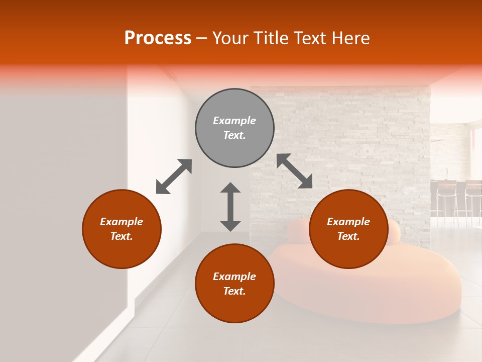 Comfortable Passage Furnished PowerPoint Template