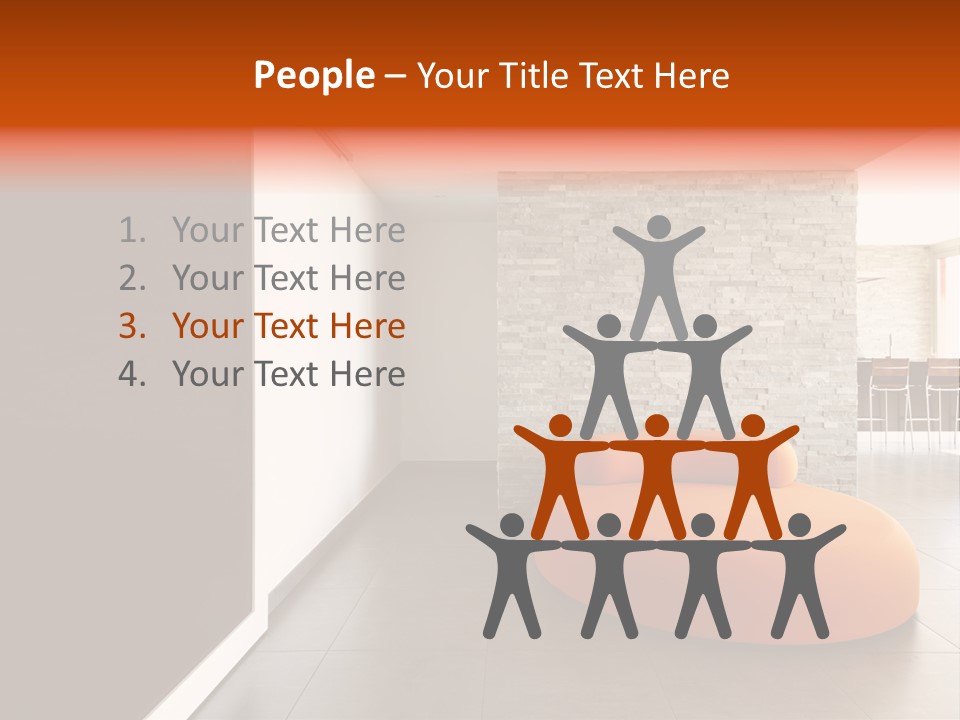 Comfortable Passage Furnished PowerPoint Template