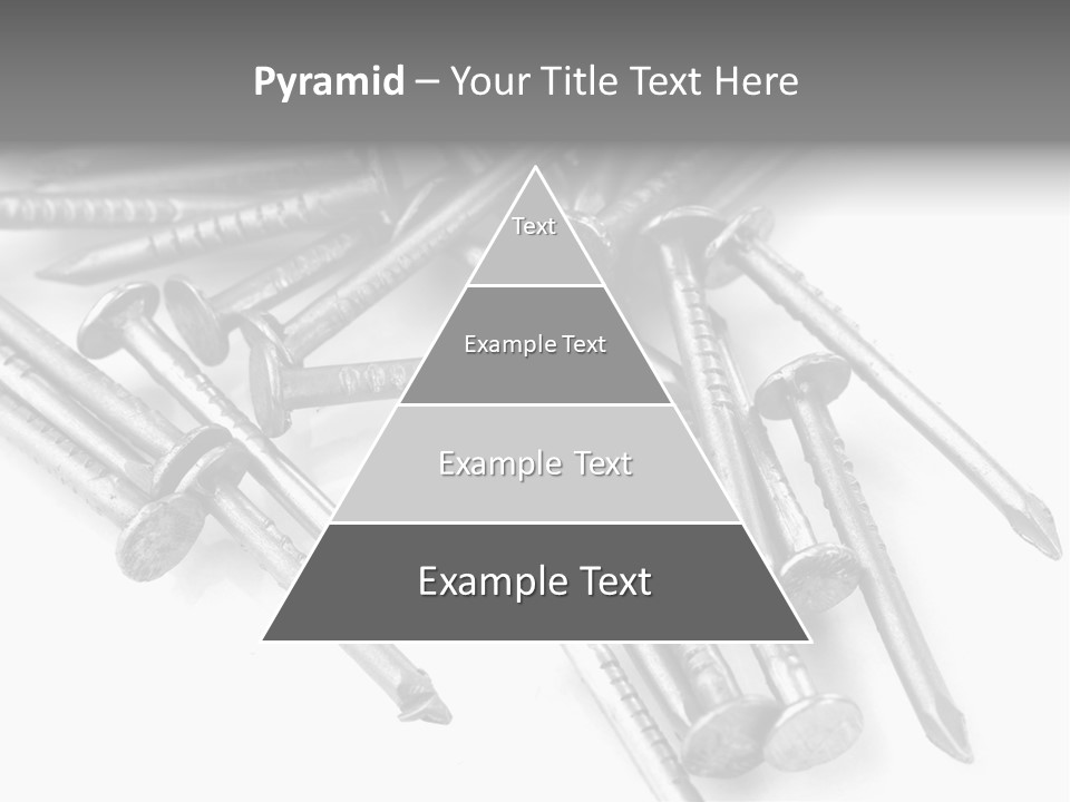 Detail Metallic Plank PowerPoint Template