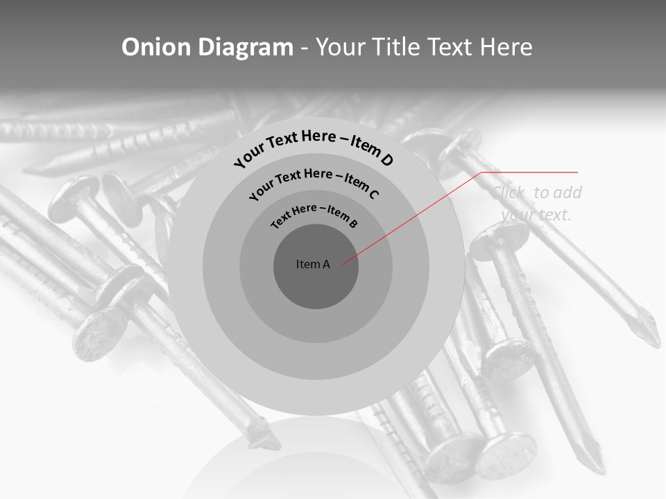 Detail Metallic Plank PowerPoint Template