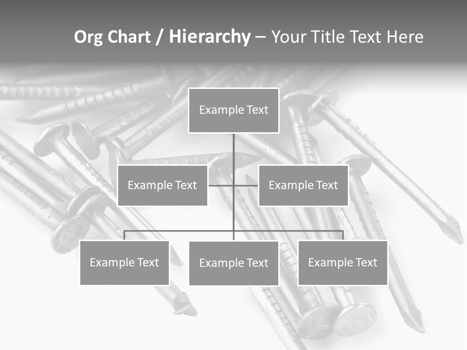 Detail Metallic Plank PowerPoint Template