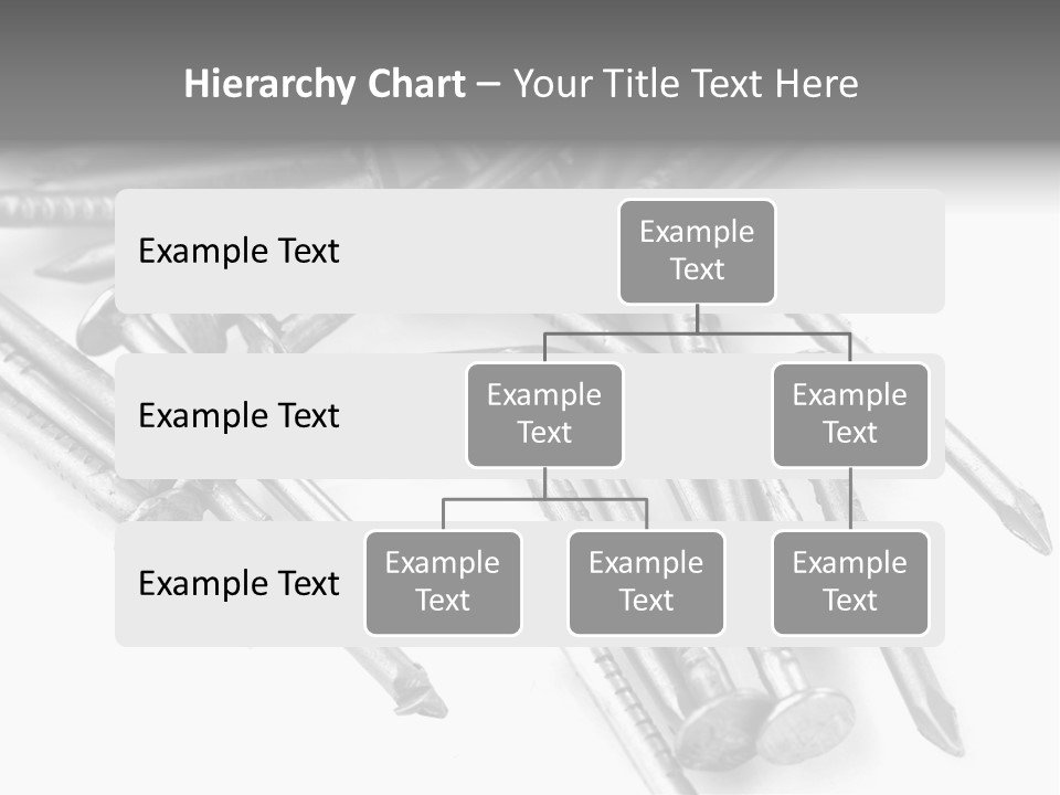 Detail Metallic Plank PowerPoint Template