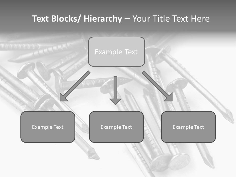 Detail Metallic Plank PowerPoint Template