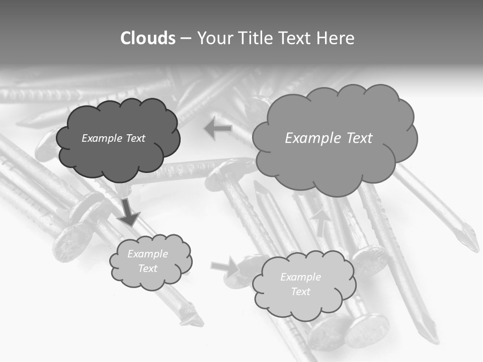 Detail Metallic Plank PowerPoint Template