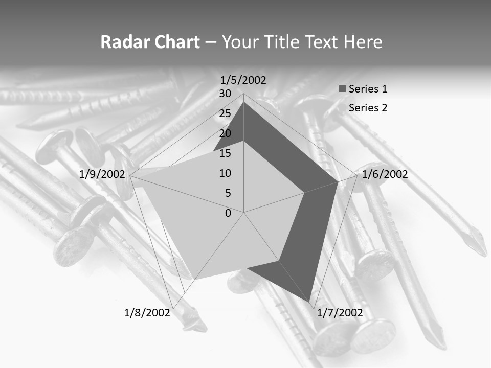 Detail Metallic Plank PowerPoint Template