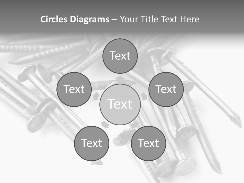 Detail Metallic Plank PowerPoint Template