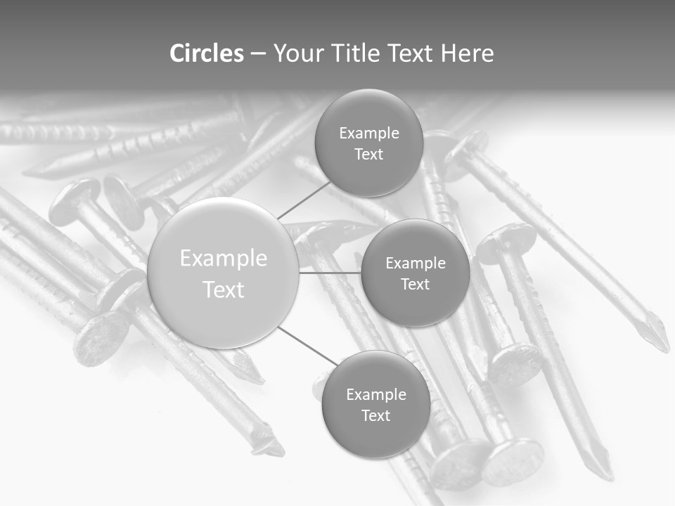 Detail Metallic Plank PowerPoint Template