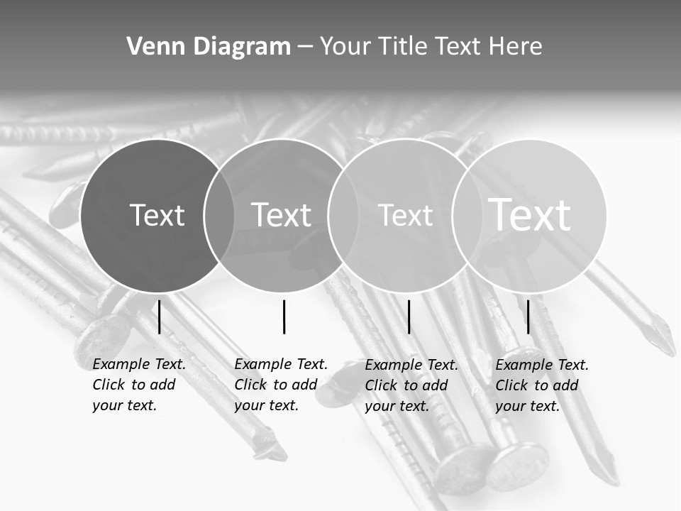 Detail Metallic Plank PowerPoint Template