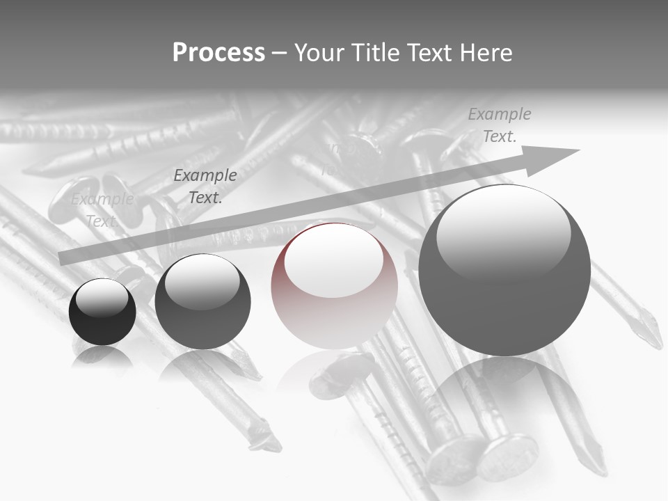 Detail Metallic Plank PowerPoint Template