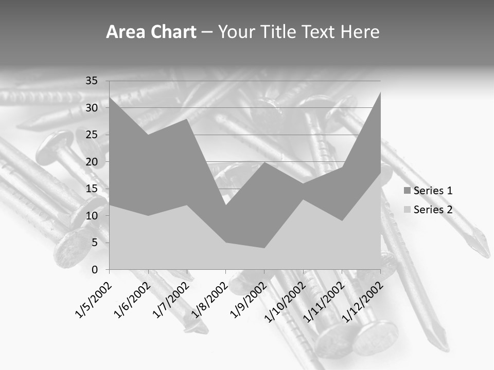 Detail Metallic Plank PowerPoint Template