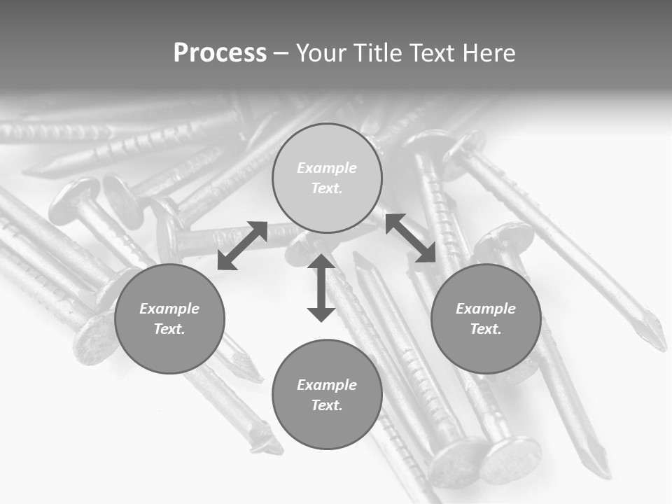 Detail Metallic Plank PowerPoint Template