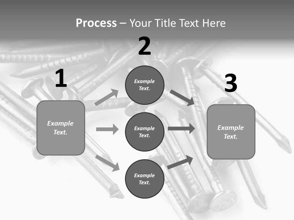 Detail Metallic Plank PowerPoint Template