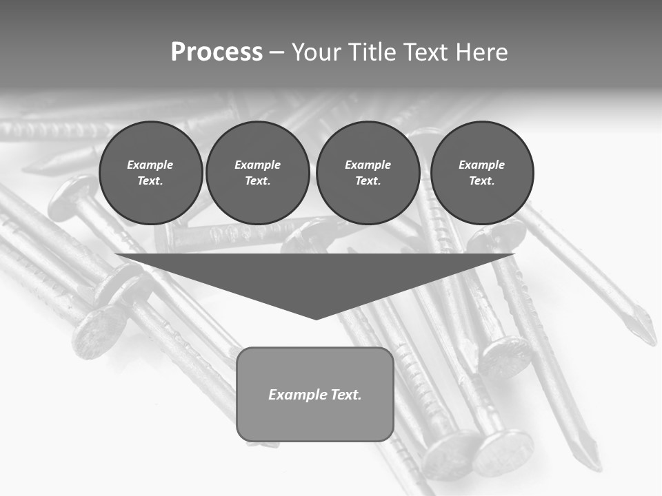 Detail Metallic Plank PowerPoint Template