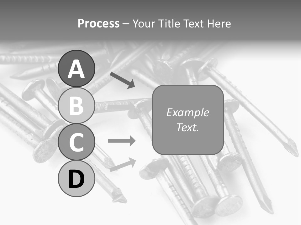 Detail Metallic Plank PowerPoint Template