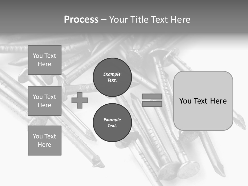 Detail Metallic Plank PowerPoint Template