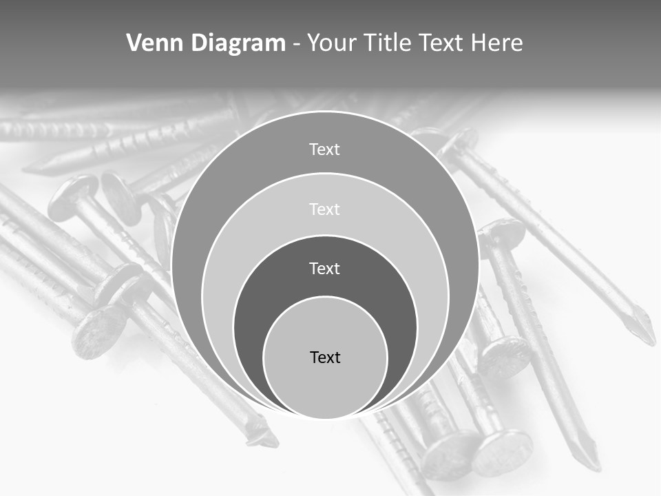 Detail Metallic Plank PowerPoint Template