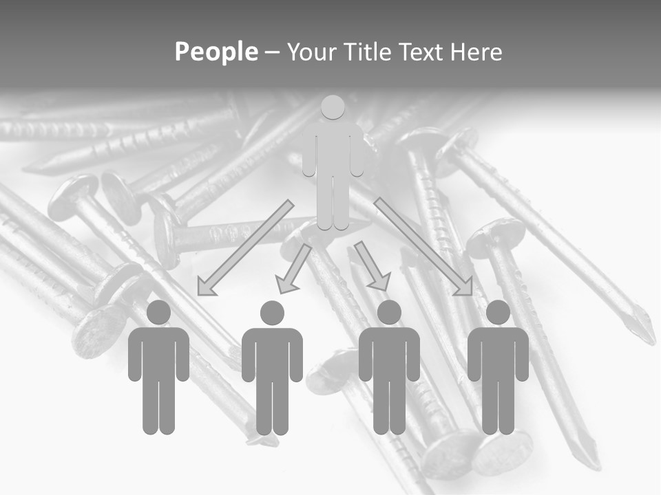 Detail Metallic Plank PowerPoint Template