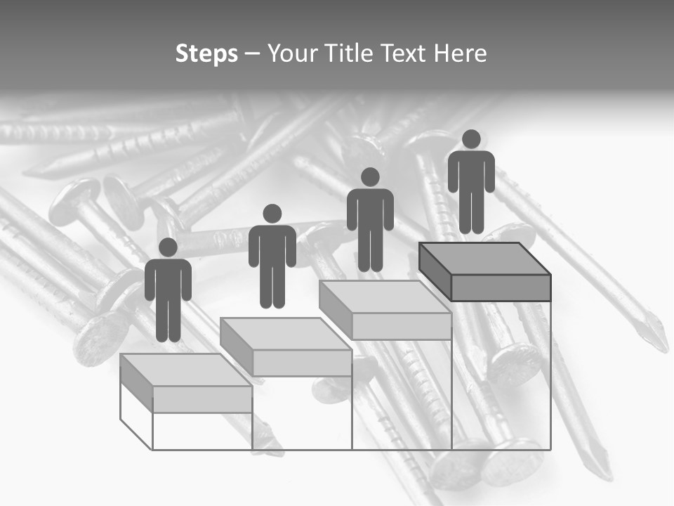 Detail Metallic Plank PowerPoint Template