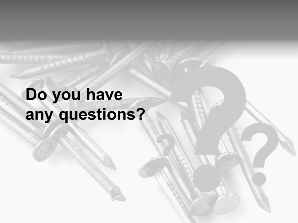 Detail Metallic Plank PowerPoint Template