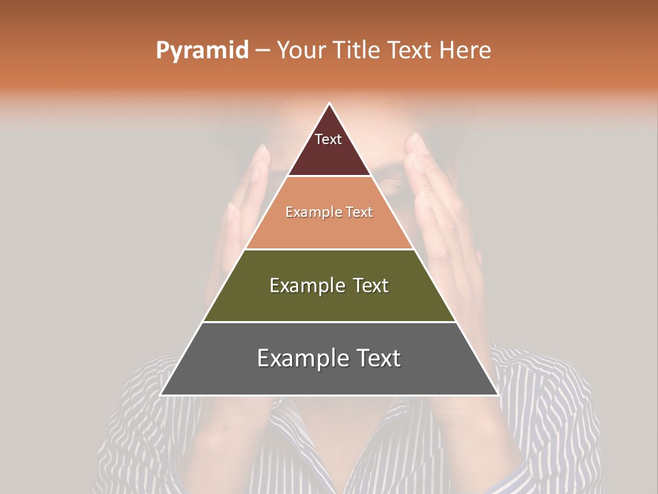 Emotional Stress Head And Shoulders Sadness PowerPoint Template
