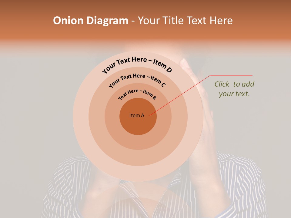 Emotional Stress Head And Shoulders Sadness PowerPoint Template