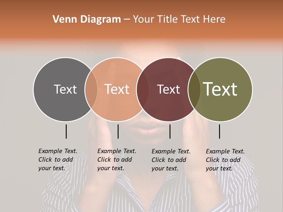 Emotional Stress Head And Shoulders Sadness PowerPoint Template