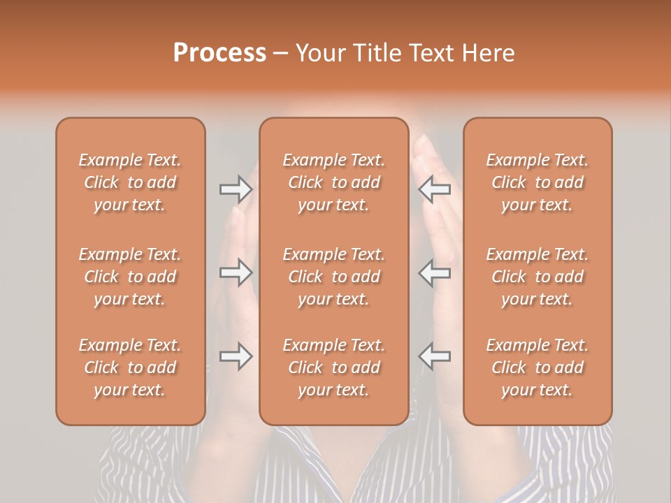 Emotional Stress Head And Shoulders Sadness PowerPoint Template