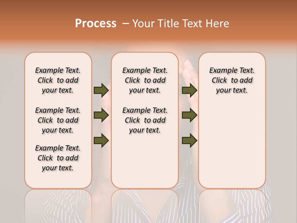 Emotional Stress Head And Shoulders Sadness PowerPoint Template