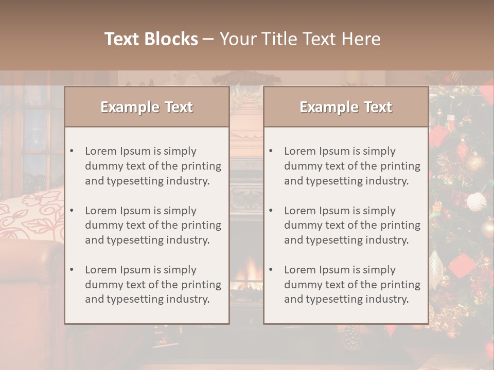 Space Luxury Copy PowerPoint Template