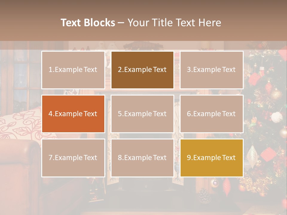 Space Luxury Copy PowerPoint Template