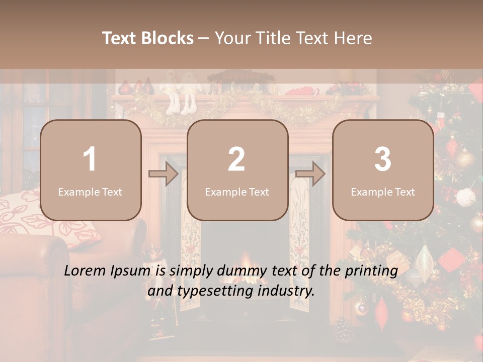 Space Luxury Copy PowerPoint Template