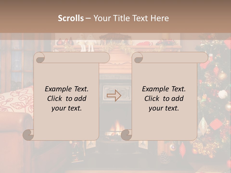 Space Luxury Copy PowerPoint Template