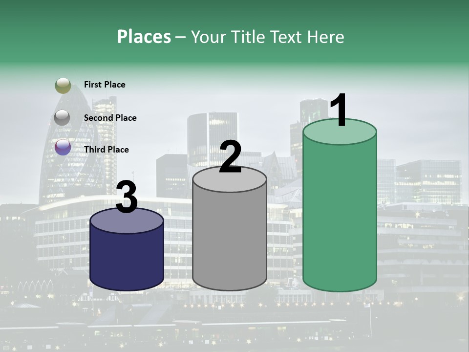 Roof Built Structure Panoramic PowerPoint Template