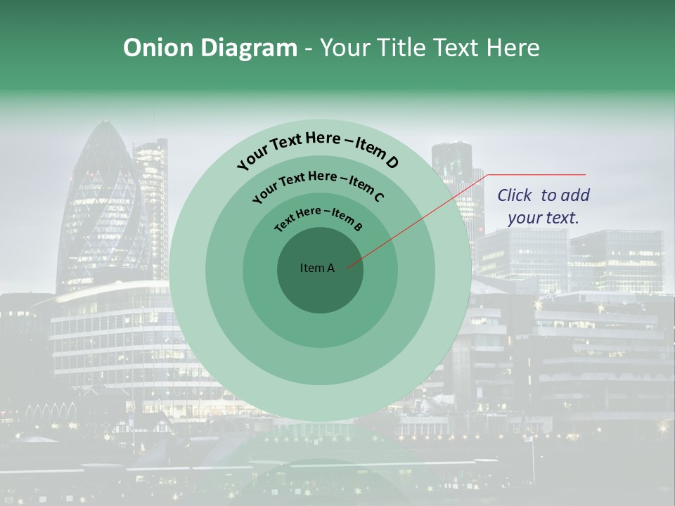 Roof Built Structure Panoramic PowerPoint Template