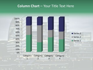 Roof Built Structure Panoramic PowerPoint Template