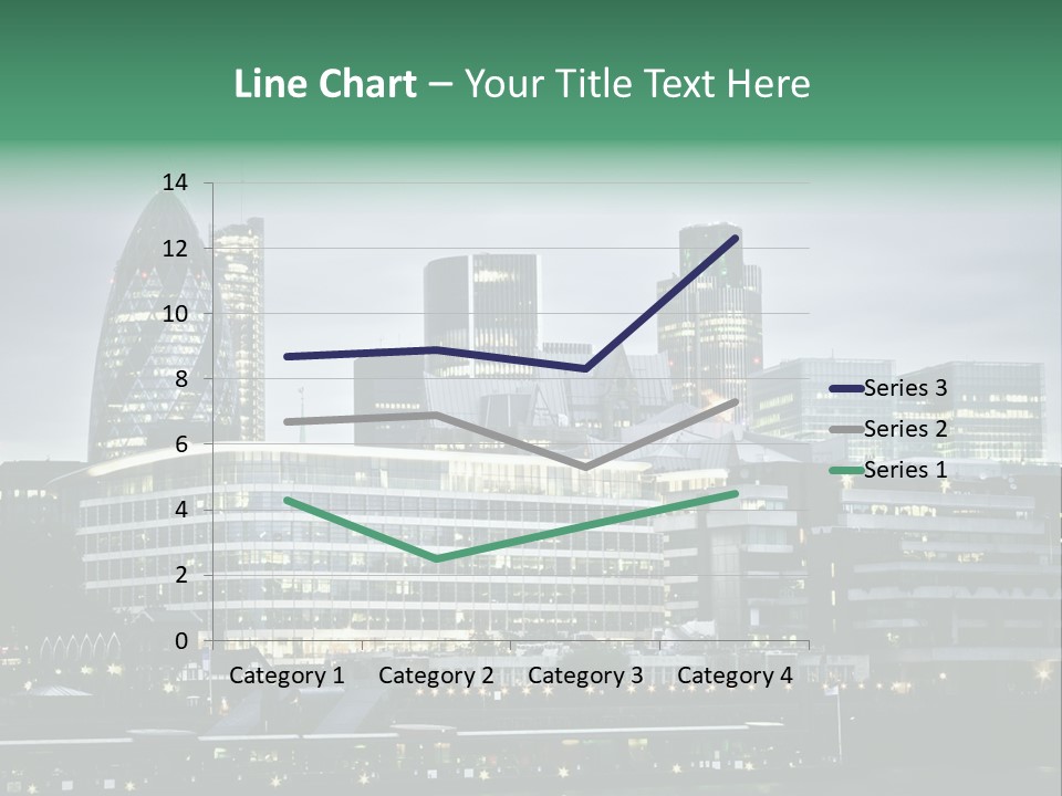 Roof Built Structure Panoramic PowerPoint Template