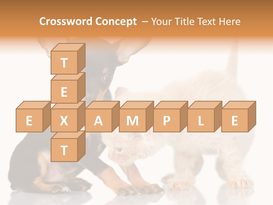 Chihuahua Cat Russian PowerPoint Template