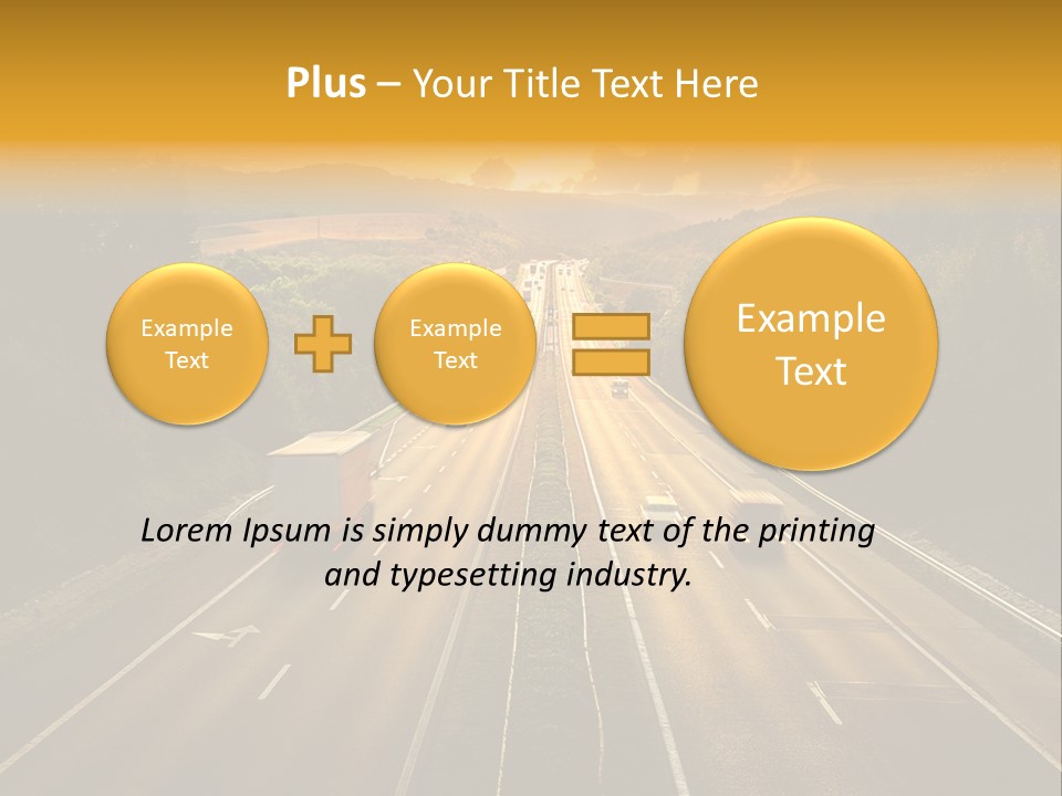 Sunbeam Light Street PowerPoint Template