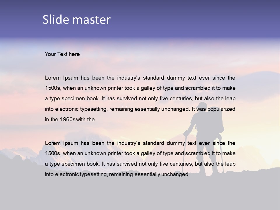 Extreme Exploration Enjoyment PowerPoint Template