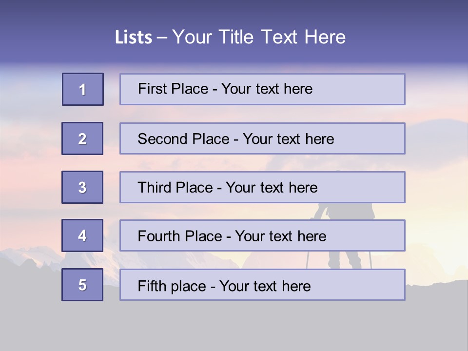Extreme Exploration Enjoyment PowerPoint Template