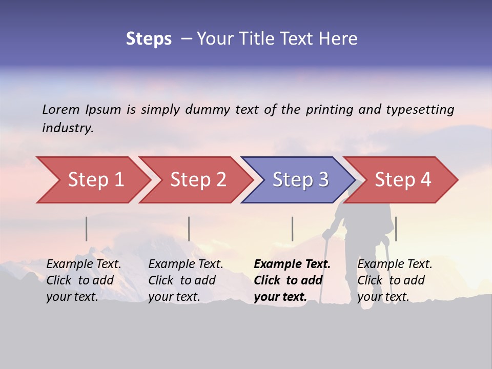 Extreme Exploration Enjoyment PowerPoint Template