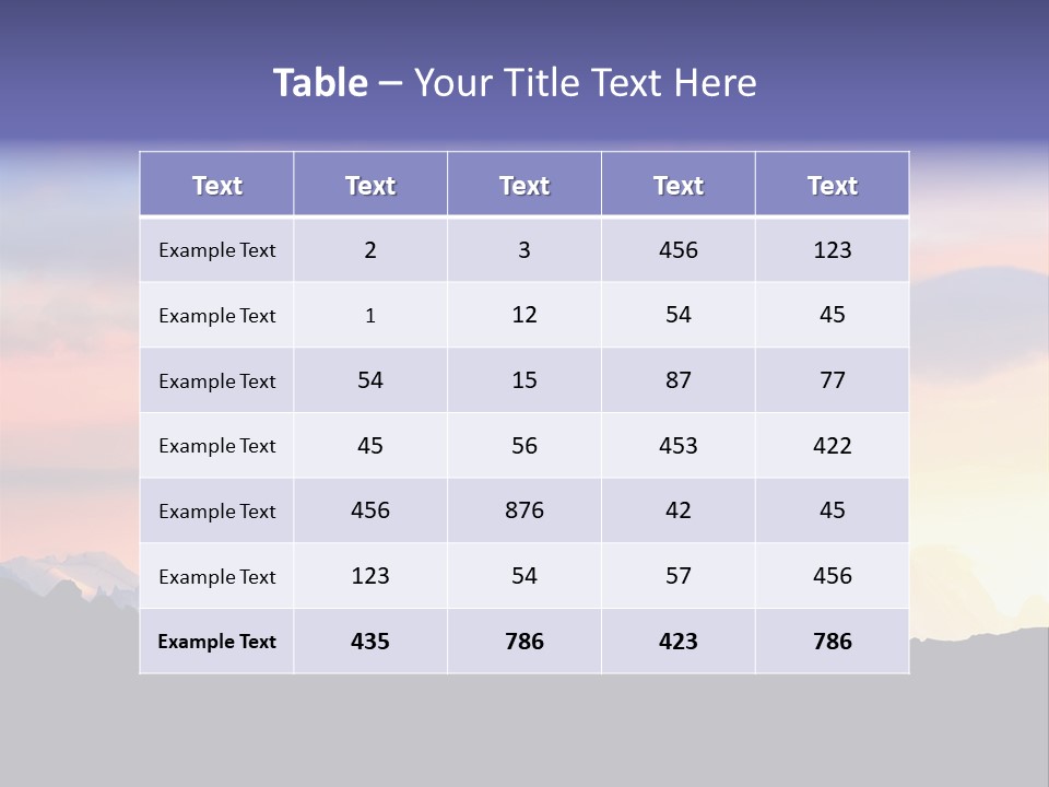 Extreme Exploration Enjoyment PowerPoint Template