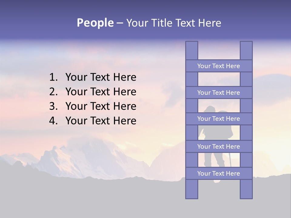 Extreme Exploration Enjoyment PowerPoint Template