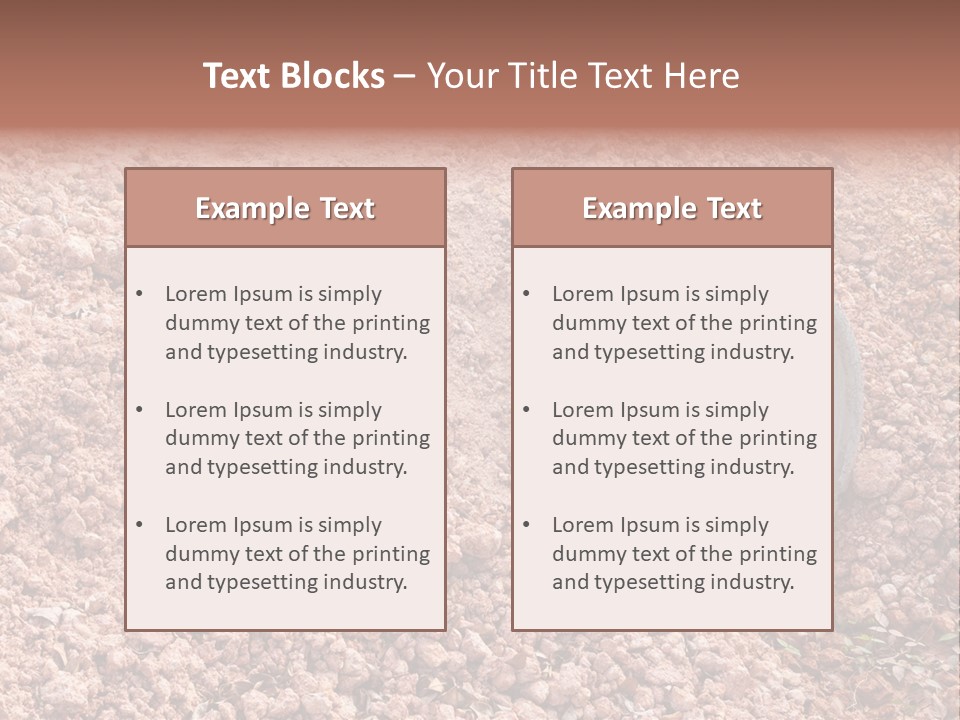 Residence Neighbourhood Improve PowerPoint Template