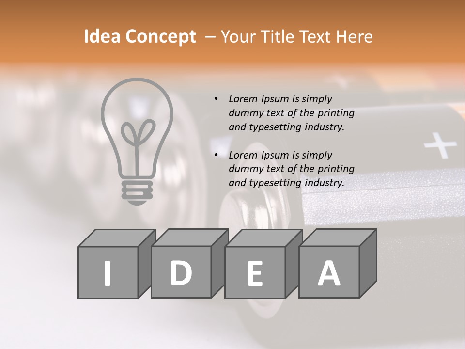 Fuel Metal Generation PowerPoint Template