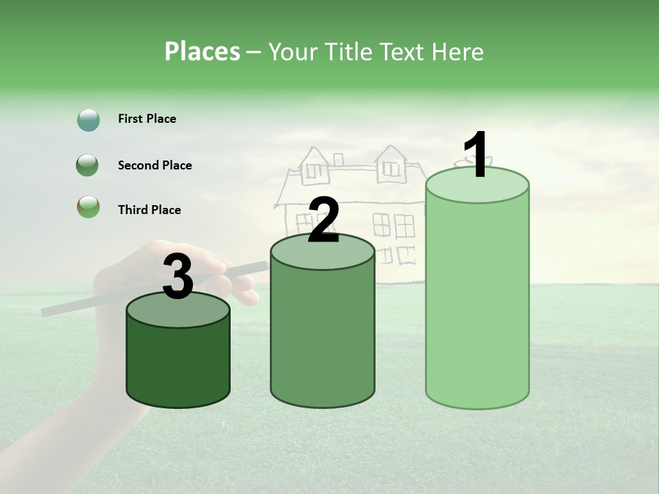 Positive Sun Countryside PowerPoint Template